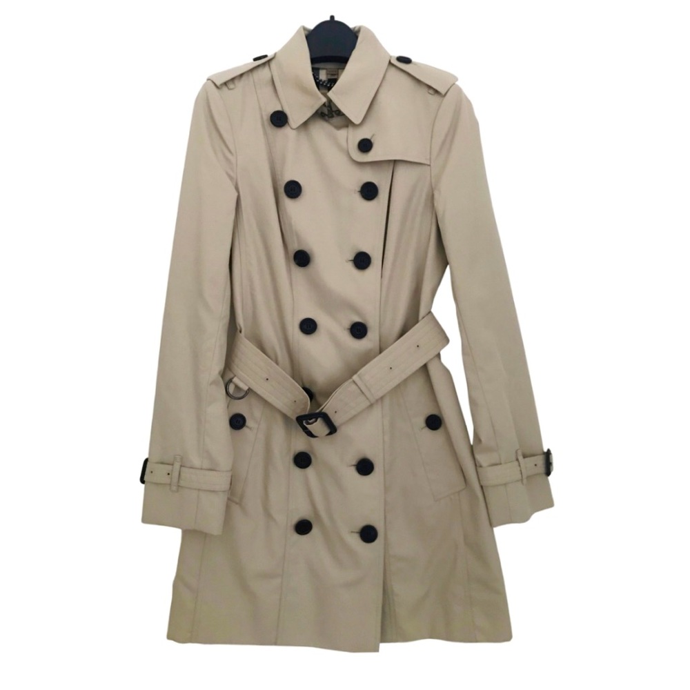 NWT Burberry Sandringham Mid-length Trench Coat US2/UK4
